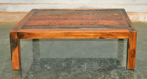 Brown Wood Coffee Table 47x32 - #105