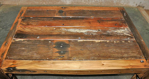 Brown Wood Coffee Table 47x32 - #101