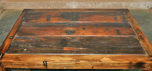 Brown Wood Coffee Table 47x32 - #108