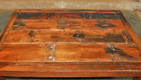 Brown Wood Coffee Table 47x32 - #103