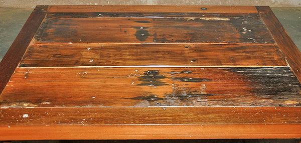 Brown Wood Coffee Table 47x32 - #109